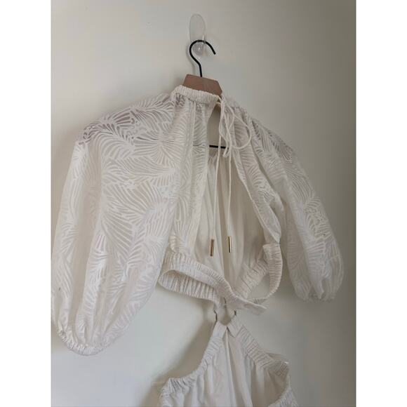 Significant Other Skyler Maxi Dress in White. Size 6 - Picture 6 of 8